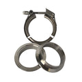 4" SS304 V-Band Quick Release Assembly (2 Flanges & 1 Clamp)